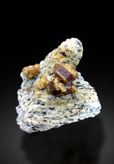 Rare Bastnasite Crystals on Matrix from Zagi Mountains Pakistan - 237 gram