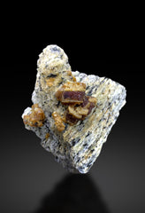 Rare Bastnasite Crystals on Matrix from Zagi Mountains Pakistan - 237 gram