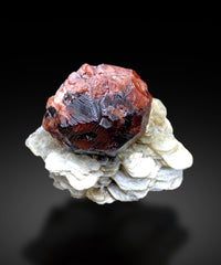 Natural Red Garnet on Mica from Pakistan - 34 gram