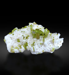 Watermelon Tourmaline Crystals on Feldspar from Afghanistan - 146 gram