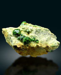 Lush Green Demantoid Garnet Specimen - 584 gram