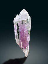 Natural Pink Kunzite with Green Tourmalines from Afghanistan - 99 gram