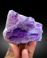 Natural Purple Phantom Fluorite Specimen from Baluchistan Pakistan - 290 gram