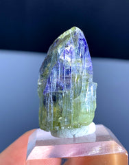 Natural Bicolor Tanzanite Crystal from Tanzania - 15 gram