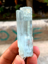Blue Aquamarine Crystal from Shigar valley Pakistan - 41 gram