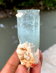Sky Blue Aquamarine Crystal from Shigar valley Pakistan - 106 gram