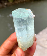 Sky Blue Aquamarine Crystal from Shigar valley Pakistan - 106 gram