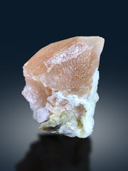 Exquisite Hot Pink Morganite on Albite from Afghanistan - 509 gram