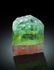 Stunning Bicolor Tourmaline Crystal from Paprok Afghanistan - 38 gram