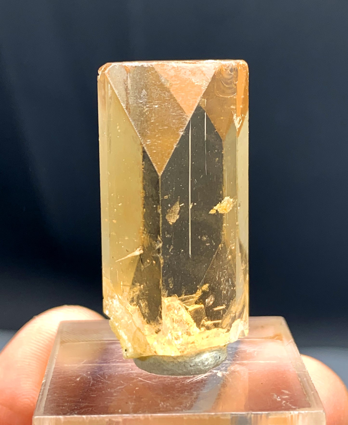 Gem Grade Topaz Crystal from Skardu Pakistan - 24 gram