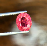 Oval Cut Rubelite Tourmaline Gemstone, Red Tourmaline, Loose Gemstone, Tourmaline Faceted Cut Stone, Tourmaline from Afghanistan - 2.60 CT