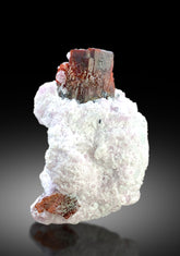 Natural Red Color Tantalite Crystals on Matrix from Kunar Afghanistan - 49 gram