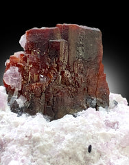 Natural Red Color Tantalite Crystals on Matrix from Kunar Afghanistan - 49 gram