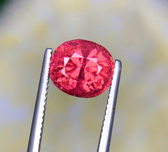 Oval Cut Rubelite Tourmaline Gemstone, Loose Gemstone, Rubelite Ring, Rubelite Jewelry, Jewelry Making, Gemstone Jewelry - 4.25 Carats