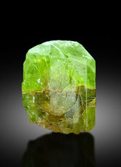Lush Green Olivine Peridot Crystal from Supat valley Pakistan - 27 gram