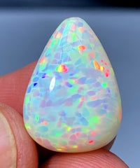 Honeycomb Opal Cabochon, Ethiopian Earth Mined Welo Opal Cabochon - 9.15