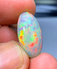 Opal Cabochon, Ethiopian Earth Mined Welo Opal Cabochon - 10.25 CT