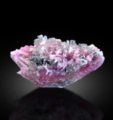 Cotton Candy Bicolor Tourmaline Cluster from Afghanistan - 59 gram