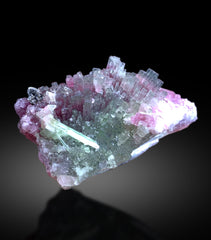 Cotton Candy Bicolor Tourmaline Cluster from Afghanistan - 59 gram