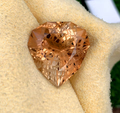 Fancy Flower Cut Champagne Color Topaz Gemstone, Loose Gemstone, Making Jewelry, Gemstone Jewelry - 69.25 CT
