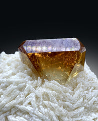 Topaz Crystal on Albite from Skardu Pakistan - 129 gram
