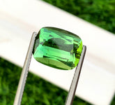 Cusshion Cut Mint Green Tourmaline Gemstone, Loose Gemstone, Tourmaline Ring, Gemstone Jewelry, Afghan Tourmaline - 12.10 CT