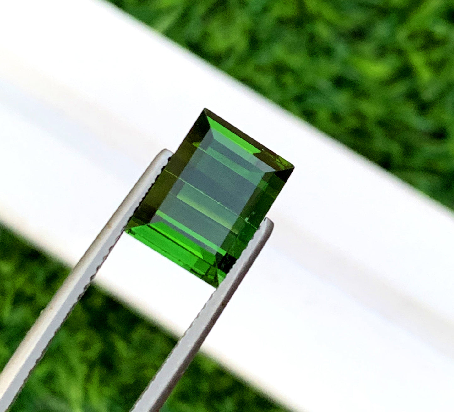 Octagon Shape Mint Green Tourmaline Gemstone, Loose Gemstone, Tourmaline Ring, Tourmaline from Afghanistan - 6.45 CT