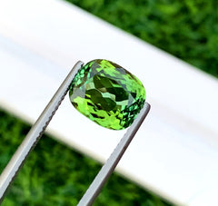 Cusshion Cut Mint Green Tourmaline Gemstone, Loose Gemstone, Tourmaline Ring, Gemstone Jewelry - 5.50 CT