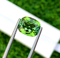 Cusshion Cut Mint Green Tourmaline Gemstone, Loose Gemstone, Tourmaline Ring, Gemstone Jewelry - 5.50 CT