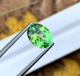 Oval Shape Mint Green Tourmaline Gemstone, Loose Gemstone, Tourmaline Ring, Gemstone Jewelry - 3.30 CT