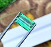 Emerald Shape Mint Green Tourmaline Gemstone, Loose Gemstone, Tourmaline Ring, Gemstone Jewelry - 3.60 CT