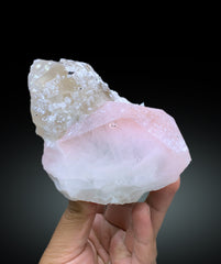 AquaMorganite with Smoky Quartz, Cleavelandite Albite and Feldspar, Bicolor Beryl, AquaMorganite from Afghanistan - 703 gram