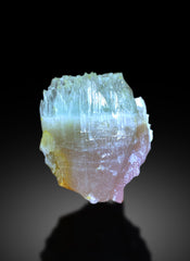 Bicolor Beryl, AquaMorganite Crystal, Morganite var Aquamarine on Matrix - 180 gram