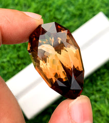 Pear Shape Champagne Color Topaz Gemstone, Loose Gemstone, Making Jewelry, Gemstone Jewelry - 65.05 CT