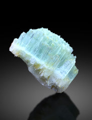 Bicolor Beryl, AquaMorganite Crystal, Morganite var Aquamarine with Etched Terminations - 74 gram