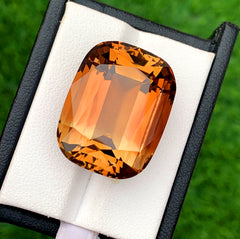 Cusshion Cut Champagne Color Topaz Gemstone, Loose Gemstone, Making Jewelry, Gemstone Jewelry -64.85 CT