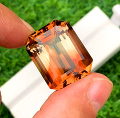 Octagon Cut Champagne Color Topaz Gemstone, Loose Gemstone, Making Jewelry, Gemstone Jewelry -60.0 CT