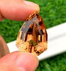 Fancy Pear Cut Champagne Color Topaz Gemstone, Loose Gemstone, Making Jewelry, Gemstone Jewelry -40.90 CT