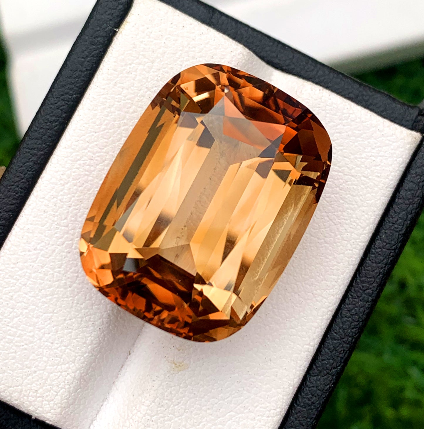 Cusshion Cut Champagne Color Topaz Gemstone, Loose Gemstone, Making Jewelry, Gemstone Jewelry - 55.50 CT