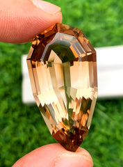 Pear Shape Champagne Color Topaz Gemstone, Loose Gemstone, Making Jewelry, Gemstone Jewelry - 65.20 CT