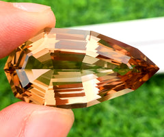 Pear Shape Champagne Color Topaz Gemstone, Loose Gemstone, Making Jewelry, Gemstone Jewelry - 65.20 CT