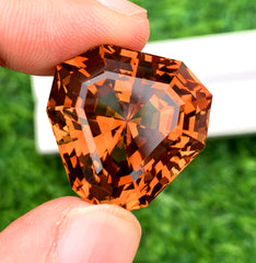 Trillion Shape Champagne Color Topaz Gemstone, Loose Gemstone, Making Jewelry, Topaz Necklace Gemstone Jewelry - 62.50 CT