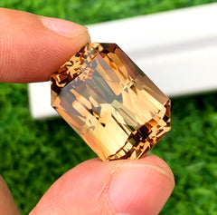 Scissor Cut Champagne Color Topaz Gemstone, Loose Gemstone, Making Jewelry, Gemstone Jewelry - 46.55 CT