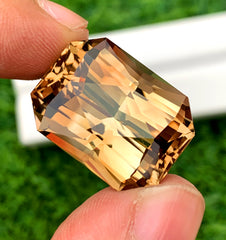 Scissor Cut Champagne Color Topaz Gemstone, Loose Gemstone, Making Jewelry, Gemstone Jewelry - 46.55 CT