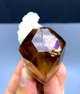 Golden Color Topaz on Albite from Pakistan - 91 gram