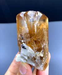 Topaz Crystal with Albite from Skardu Pakistan - 117 gram