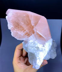 Museum Grade Pink Morganite on Albite Matrix from Afghanistan - 1680 gram