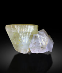 Huge Size Natural Topaz on Quartz from Pakistan - 1240 gram