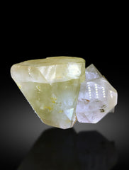 Huge Size Natural Topaz on Quartz from Pakistan - 1240 gram