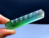Gem Grade Bluish Green Tourmaline Crystal from Afghanistan - 28 grams